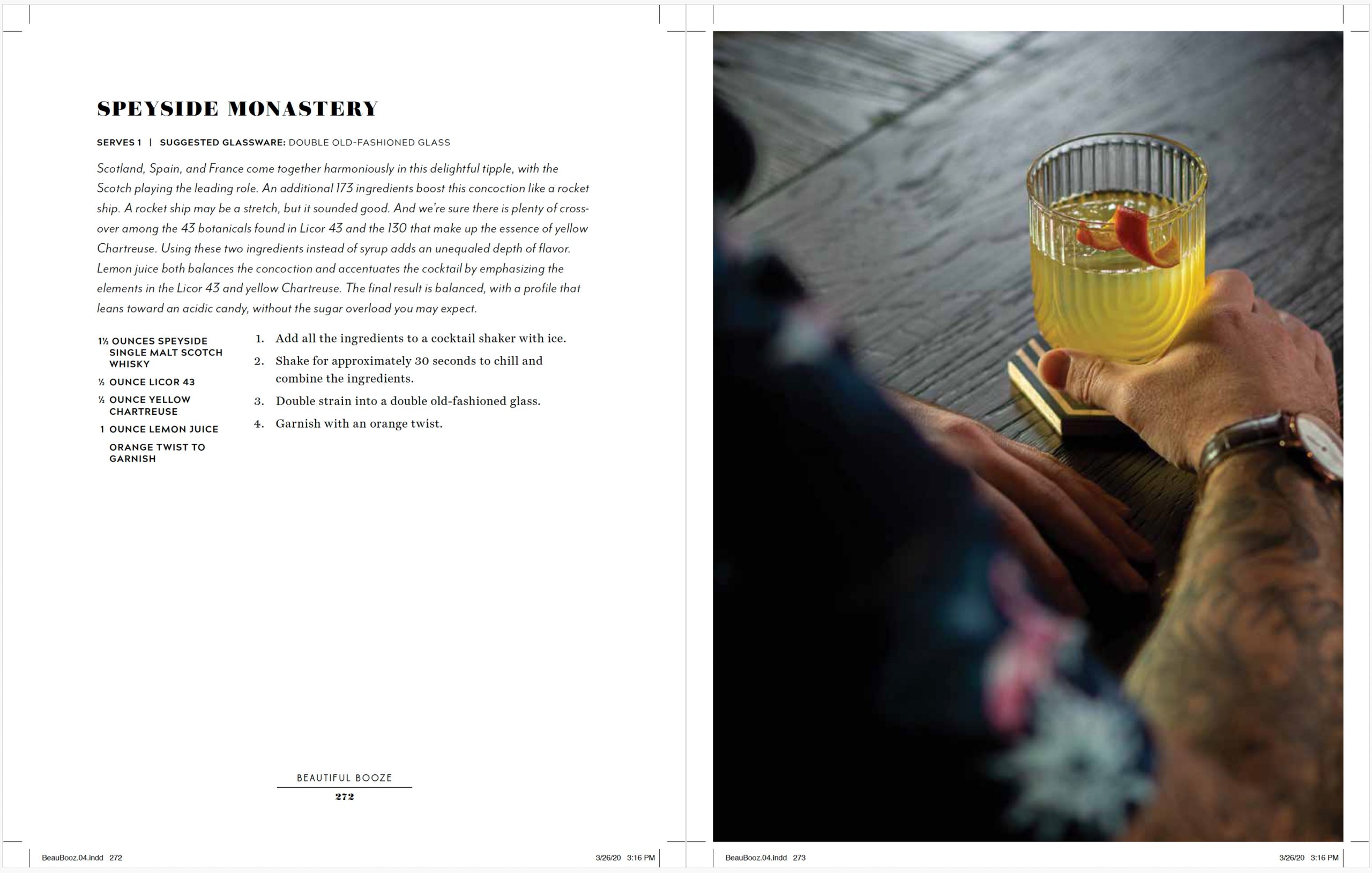 8 Speyside Monastery Beautiful Booze Book Cocktail